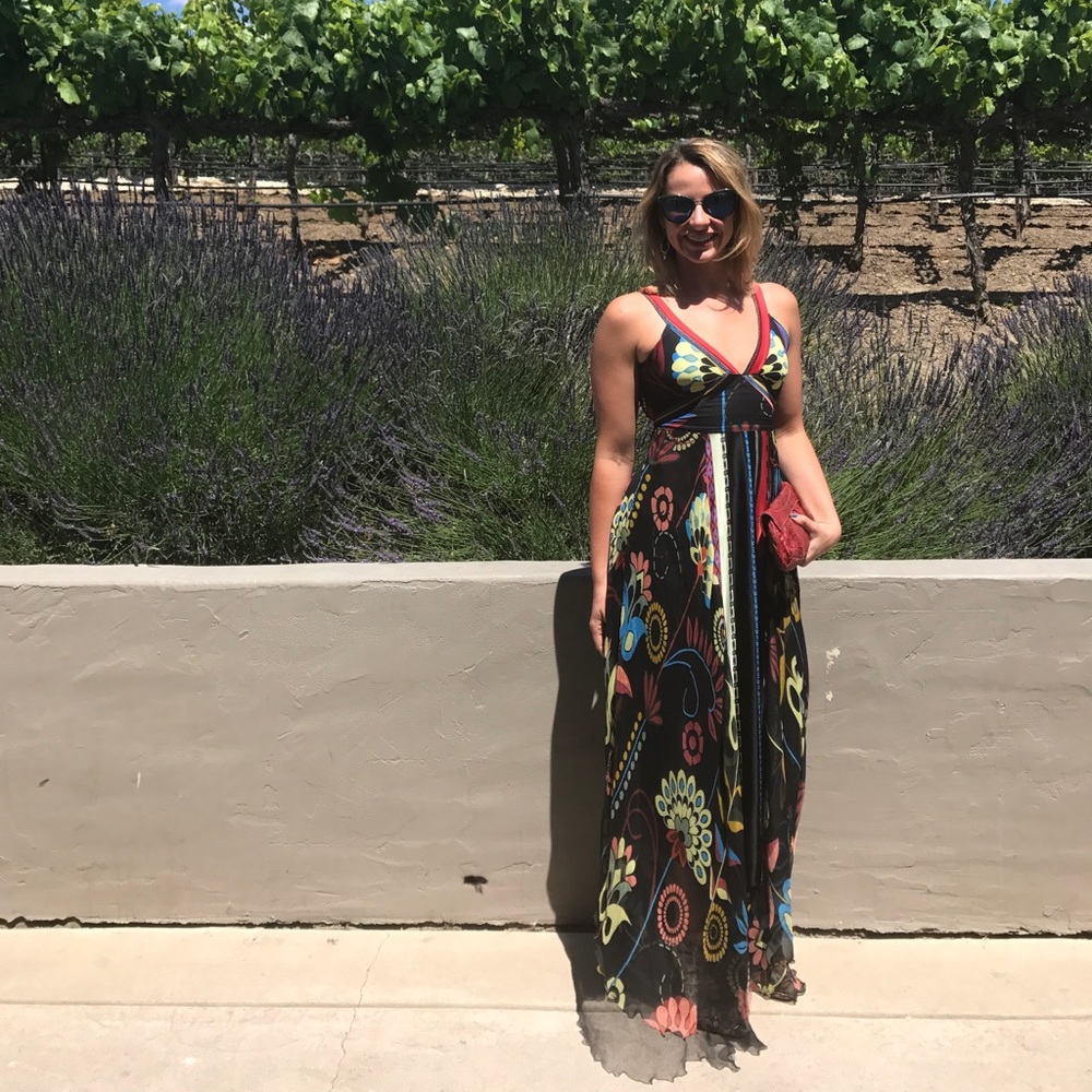 Gorgeous floral maxi - perfect for weddings